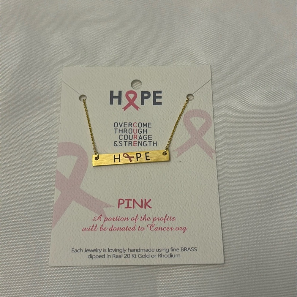 Hope Necklace Gold